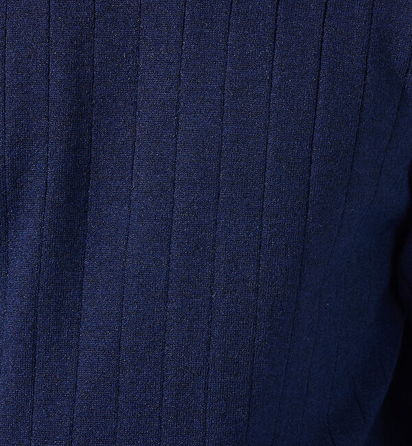 ABAHOUSE「【カシミヤタッチ】プルオーバー クルーネック ニット / ウォッシャブル」|ニット・セーター|