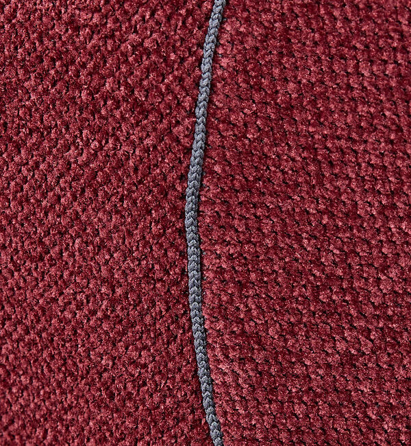 ABAHOUSE「ダブルフェイス モールカノコ プルオーバー ライン切替えニット」|ニット・セーター|