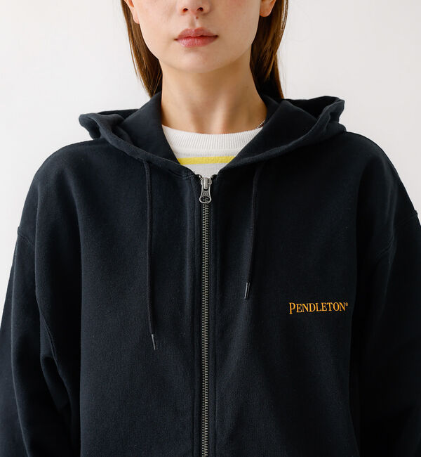 ABAHOUSE「【PENDLETON/ペンドルトン】Back Print Zip Up Hood」|パーカー|