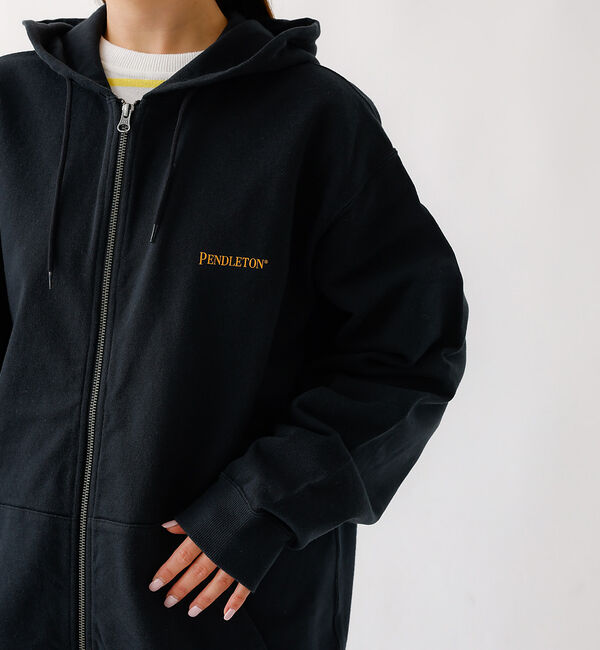 ABAHOUSE「【PENDLETON/ペンドルトン】Back Print Zip Up Hood」|パーカー|