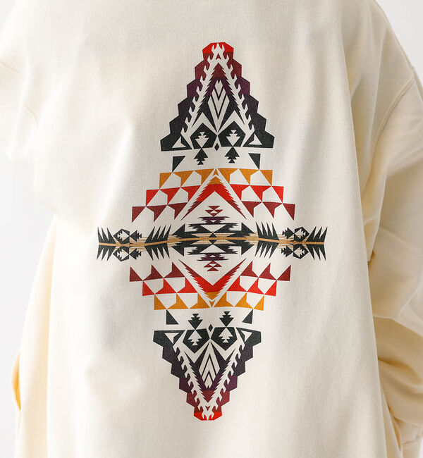 ABAHOUSE「【PENDLETON/ペンドルトン】Back Print Zip Up Hood」|パーカー|