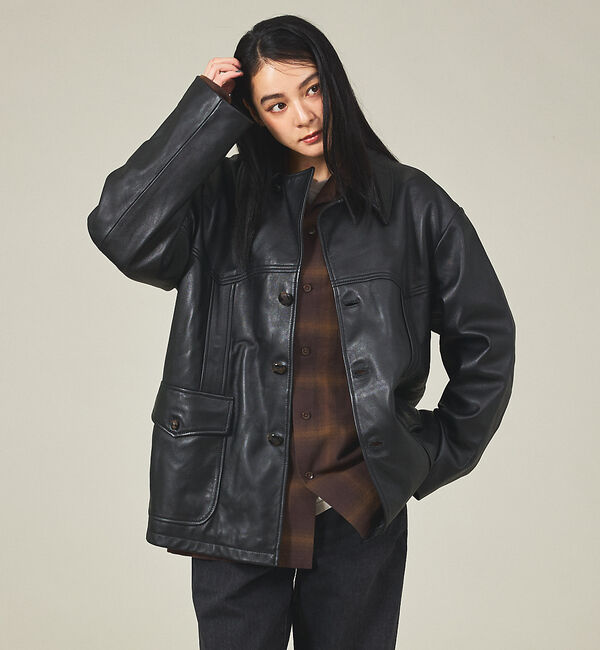 ABAHOUSE「【TOWNCRAFT / タウンクラフト】LEATHER RANCHER COA」|その他|