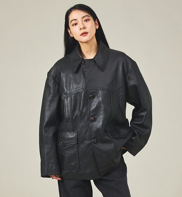 ABAHOUSE「【TOWNCRAFT / タウンクラフト】LEATHER RANCHER COA」|その他|