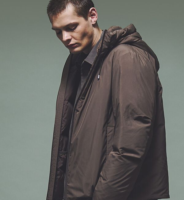 ABAHOUSE「【LIMONTA】700FP フーデットダウンジャケット / ショートブルゾン」|ダウン|