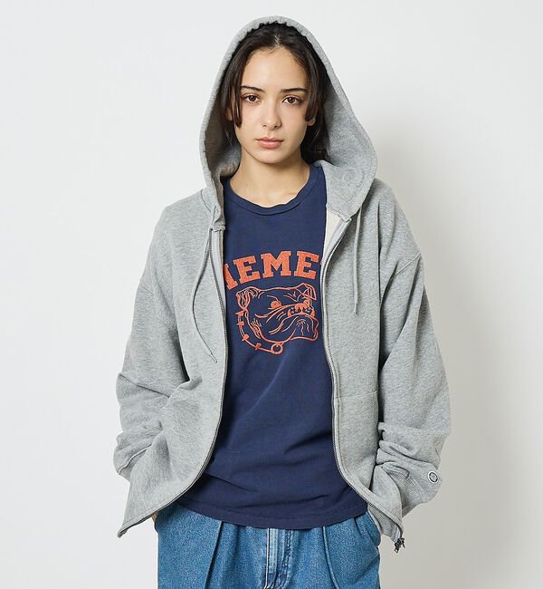 ABAHOUSE「【DISCUS ATHLETIC / ディスカス】Full Zip PK / 裏」|パーカー|