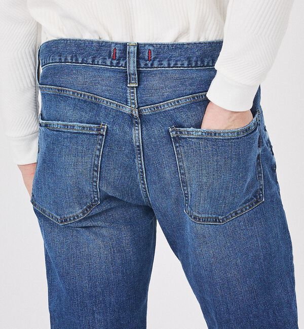 ABAHOUSE「【RED CARD TOKYO】RHYTHM＋ / スリムフィットデニム」|デニム|