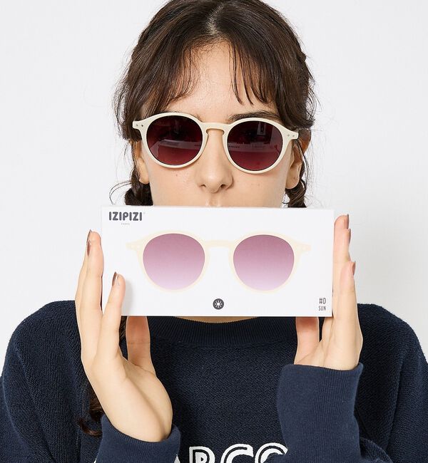 ABAHOUSE「【IZIPIZI / イジピジ】SUN #D / ボストン型 サングラス / ユ」|メガネ|