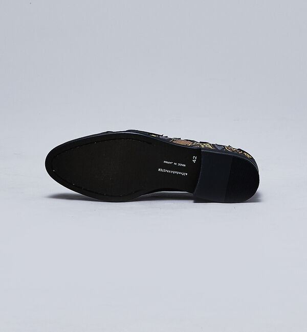 alfredoBANNISTER「【MADE IN JAPAN】ウエスタンパッチワーク オペラシューズ/スリッポン」|ローファー|