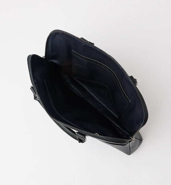 alfredoBANNISTER「【A4対応 / 通勤鞄】シボレザー ブリーフケース / ビジネスバッグ」|ビジネスバッグ|