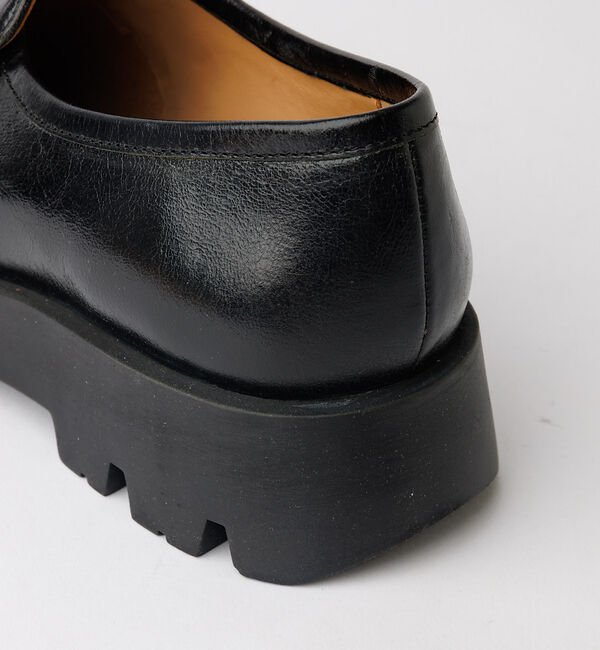 alfredoBANNISTER「【ボリュームソール / 厚底】本革 レザー ローファー」|ローファー|