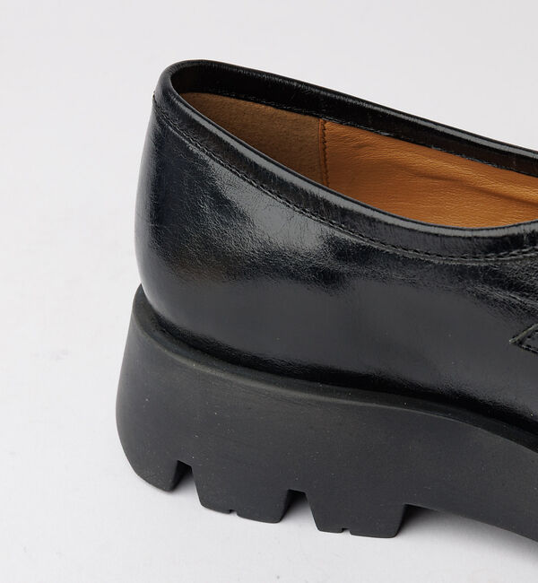 alfredoBANNISTER「【ボリュームソール / 厚底】本革 レザー ローファー」|ローファー|