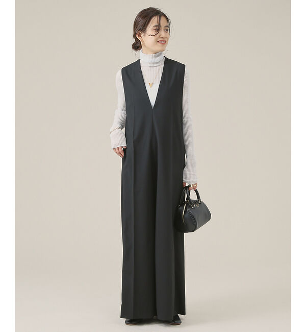 Rouge vif「シアータートルネックリブニット」|ニット・セーター|