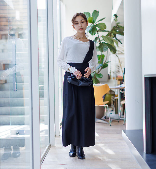 Rouge vif「ネックラインアシメシアーインナー」|Tシャツ・カットソー|