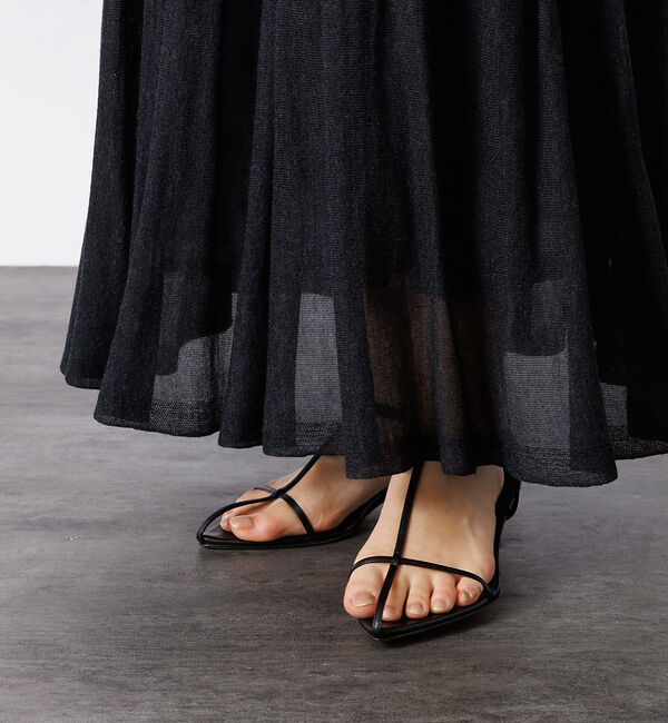 Rouge vif「【セットアップ対応】シアーティアードスカート」|スカート|