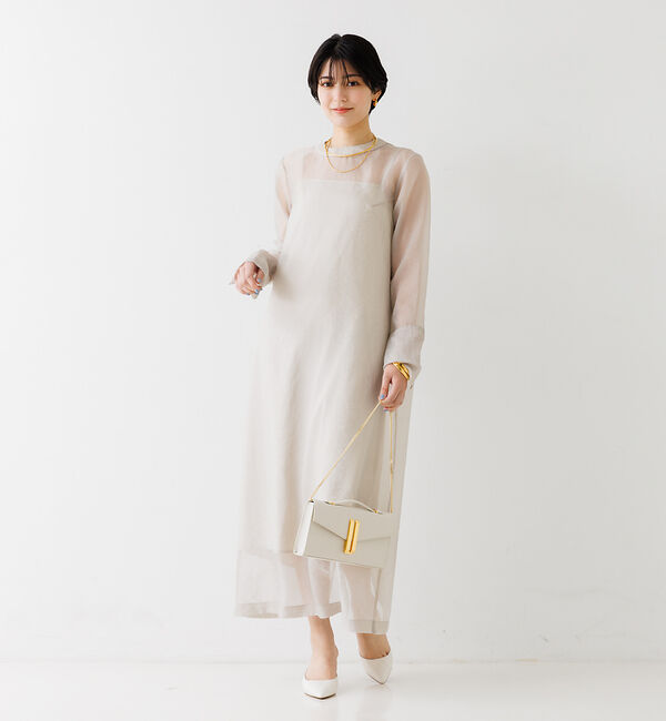 Rouge vif「オーガンジーレイヤードキャミワンピース◆」|ワンピース|