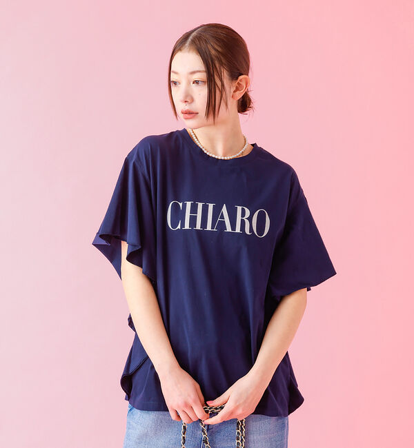 Rouge vif「＜別注＞【MICA&DEAL /マイカアンドディール】ロゴTシャツ / フレアス」|Tシャツ・カットソー|