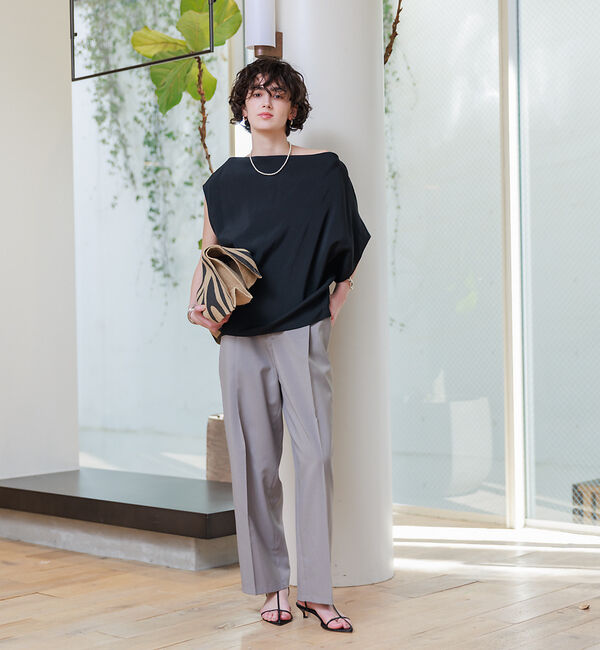 Rouge vif「アシンメトリーデザインブラウス」|シャツ・ブラウス|