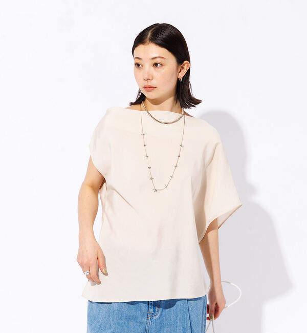 Rouge vif「アシンメトリーデザインブラウス」|シャツ・ブラウス|