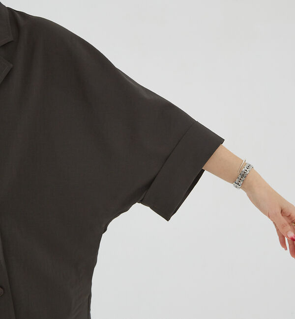 Rouge vif「撥水ドルマンハーフスリーブジャケット」|その他|