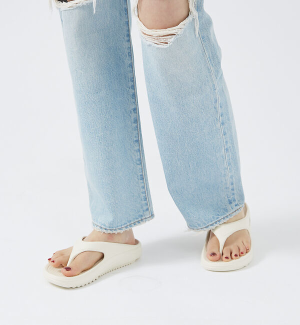 Rouge vif「【KURO/クロ】GRAPHITE INDIGO / ストレートデニム / ダメ」|デニム|