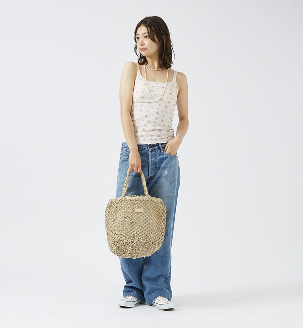 Rouge vif「【KURO/クロ】GRAPHITE INDIGO / ストレートデニム / ダメ」|デニム|