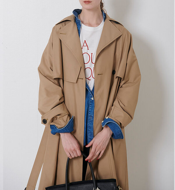 Rouge vif「変形トレンチコート」|トレンチコート|