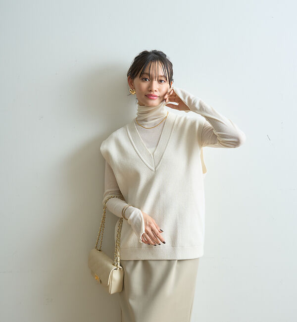 Rouge vif「テレコメロータートル」|Tシャツ・カットソー|