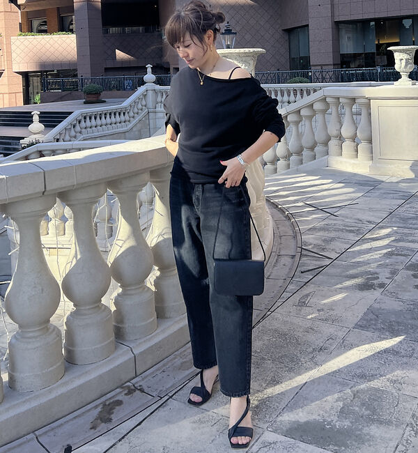 Rouge vif「オフショルスウェットプルオーバー」|スウェット・ジャージ|