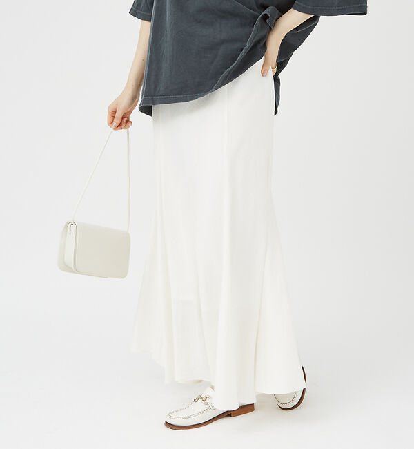 Rouge vif「【新色登場】切替マキシスカート」|スカート|