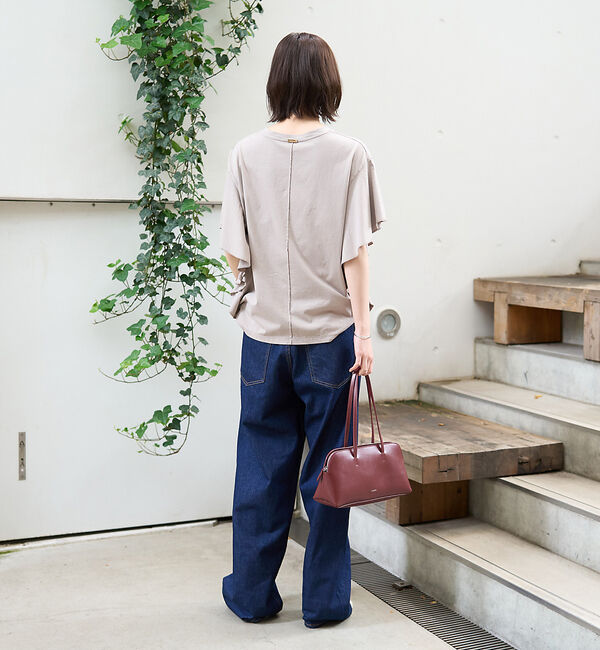 Rouge vif「【YAHKI /ヤーキ】SOFT W FACE　横長ショルダーバッグ」|ショルダー・メッセンジャー|