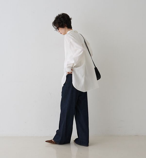 Rouge vif「【一部店舗限定】アシンメトリー変形2WAYシャツ」|シャツ・ブラウス|