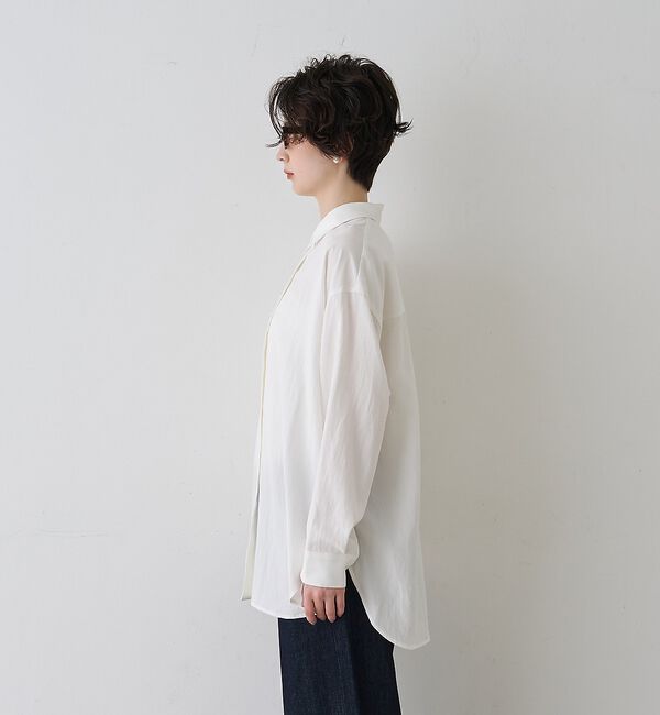 Rouge vif「【一部店舗限定】アシンメトリー変形2WAYシャツ」|シャツ・ブラウス|