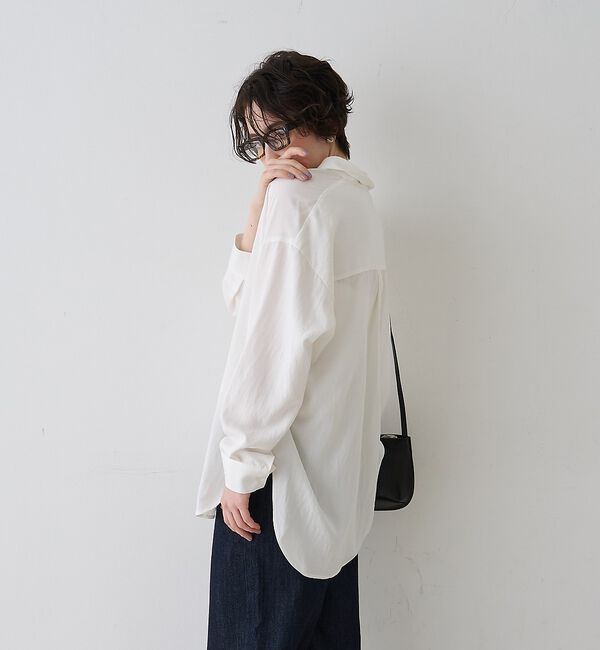 Rouge vif「【一部店舗限定】アシンメトリー変形2WAYシャツ」|シャツ・ブラウス|