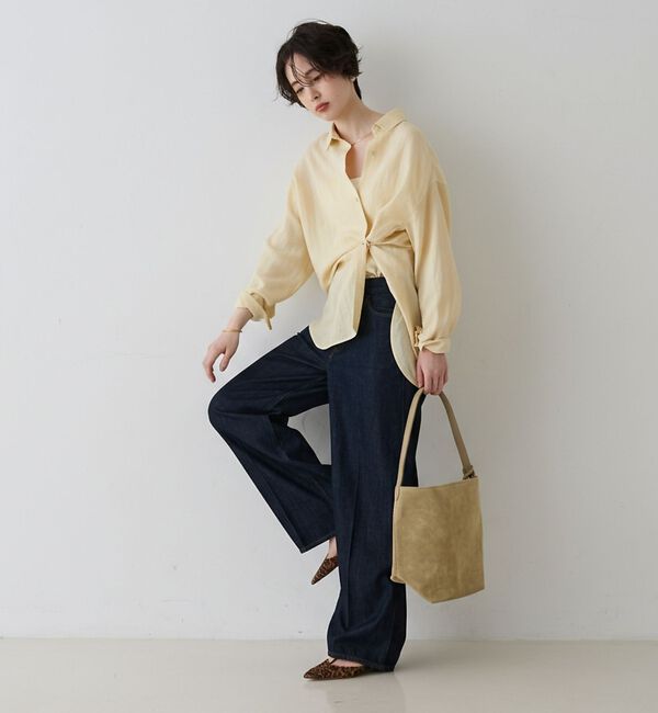 Rouge vif「【一部店舗限定】アシンメトリー変形2WAYシャツ」|シャツ・ブラウス|