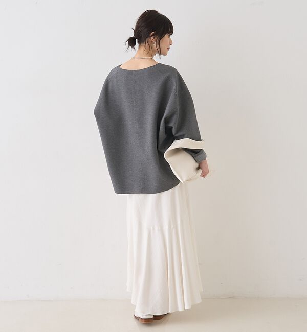 Rouge vif「ダブルフェイスプルオーバーブラウス」|シャツ・ブラウス|