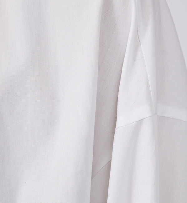 qualite「コットンギャザーパフシャツ」|シャツ・ブラウス|