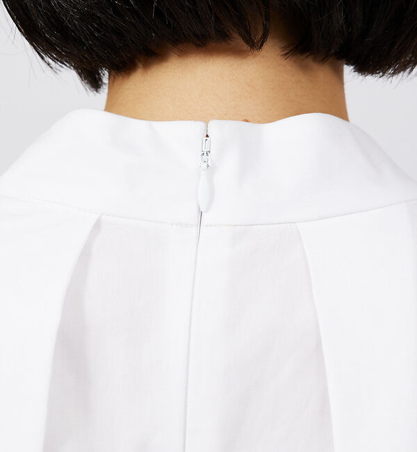 qualite「コットンギャザーパフシャツ」|シャツ・ブラウス|