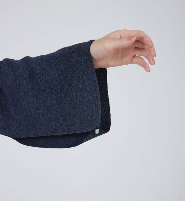 qualite「【セットアップ対応】ドレープハイゲージニット」|ニット・セーター|