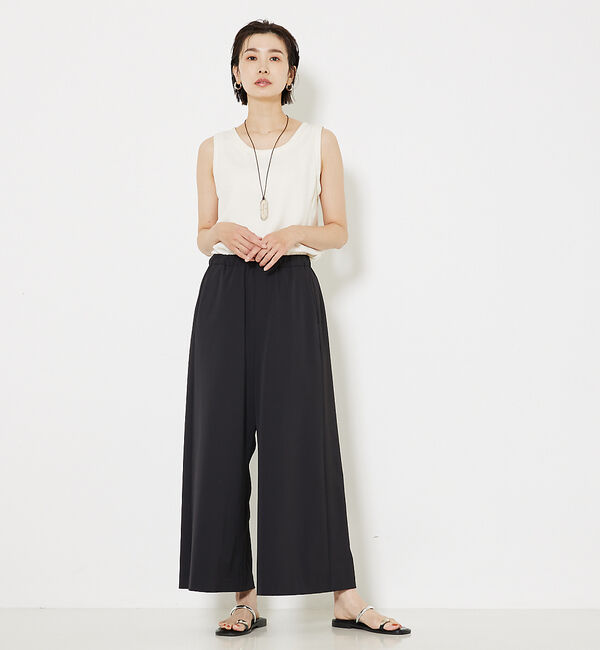 qualite「2WAYストレッチワイドパンツ」|その他|