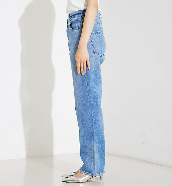 qualite「【Healthy DENIM】Tallow(タロー)ハイライズストレートデニム」|デニム|
