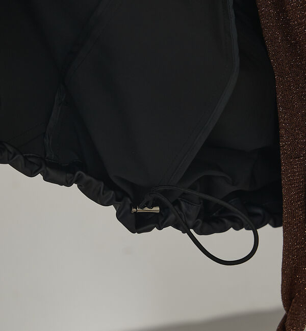 qualite「レザーライクブルゾン」|ブルゾン・スタジャン|