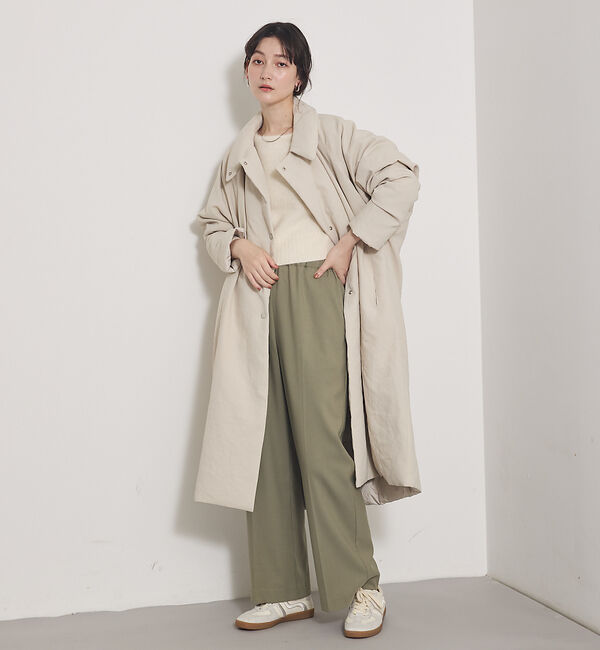 qualite「【セットアップ対応】ソフトサキソニードロストパンツ」|その他|