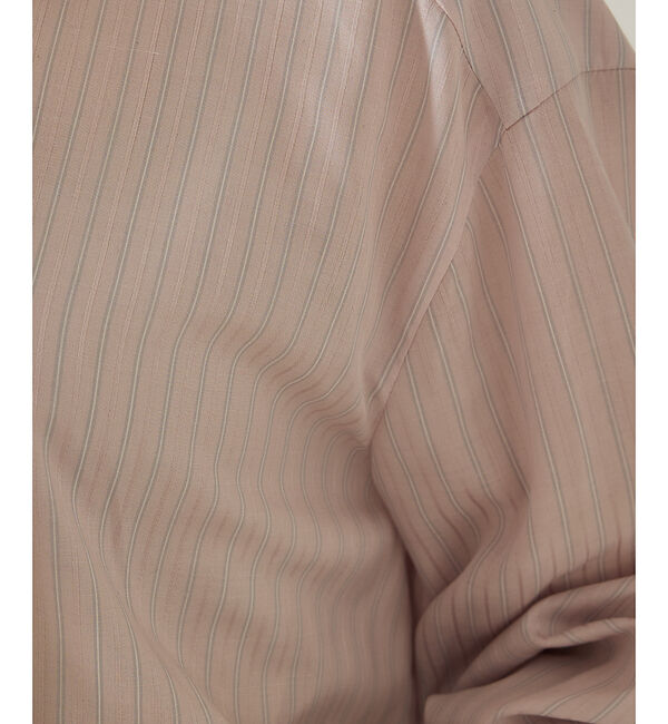 qualite「【ボウタイ取り外し可能】クレリックボウタイブラウス」|シャツ・ブラウス|