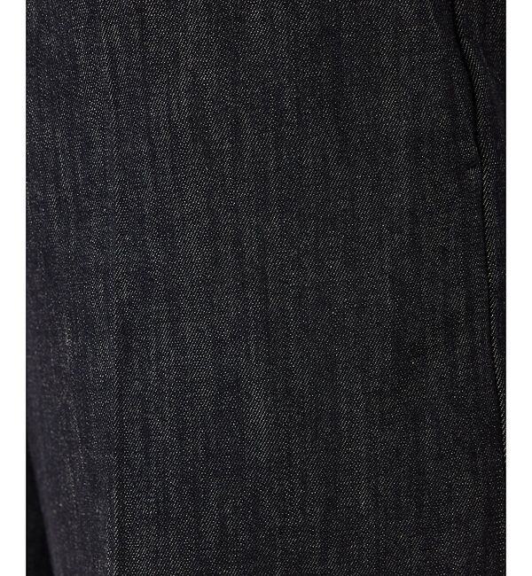 qualite「ハイウエストトラウザーデニム」|デニム|