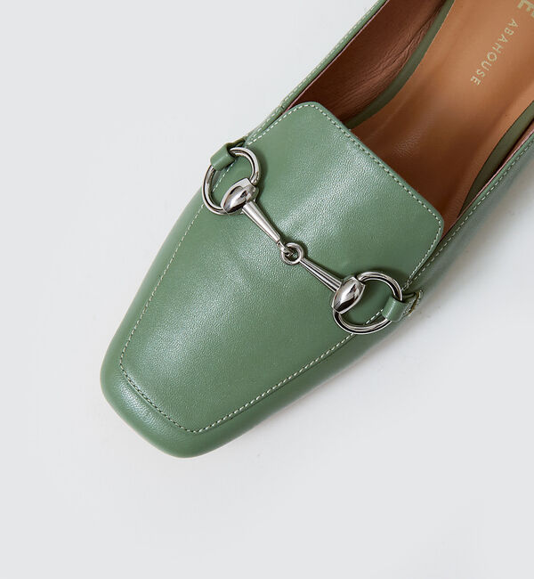 AU BANNISTER「バブーシュビットモカスクエアシューズ」|ローファー|