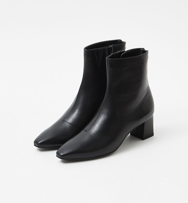 AU BANNISTER「【最高ブーツ/ニューヨーク】スクエアトゥブーツ」|ショートブーツ|