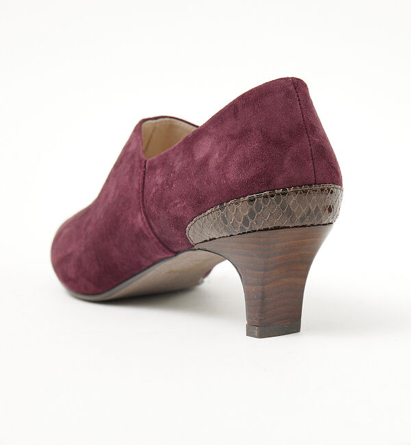 AU BANNISTER「ボロネーゼ甲深パンプス」|ショートブーツ|
