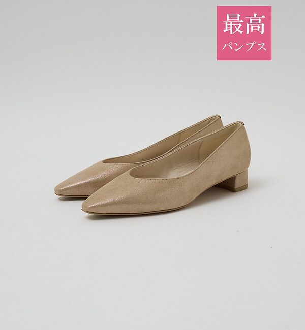 AU BANNISTER「【最高パンプス/3cmヒール】美脚&times;快適 パンプス」|パンプス|ピンクゴールド