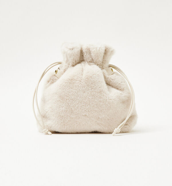 LOWELL things「TWISTE/ダブルポケットファー2WAYトート M」|ショルダー・メッセンジャー|