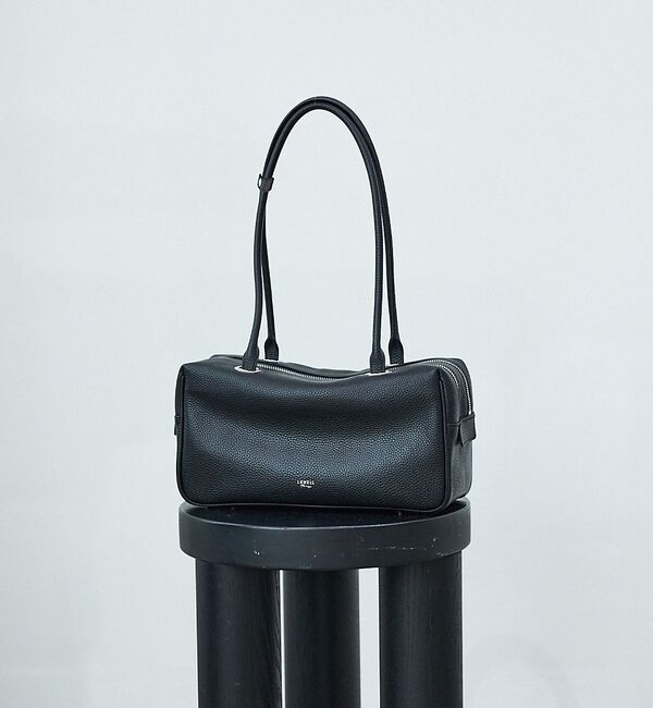 LOWELL things「Raffy/レザースクエアボストン」|ボストンバッグ|